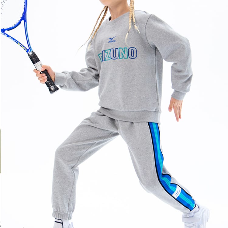 Mizuno Повседневная спортивная одежда для детей, с круглым вырезом, средняя, 32CG2A53