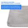 Disposable Grill Mats 10PCS Aluminum Texture Flexible and Safe for Outdoor Cooking Grills for Convenient Easily Grilling