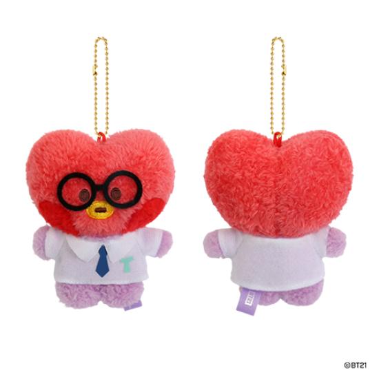 BT21 Брелок для ключей Minini Plush PREPPY ver.