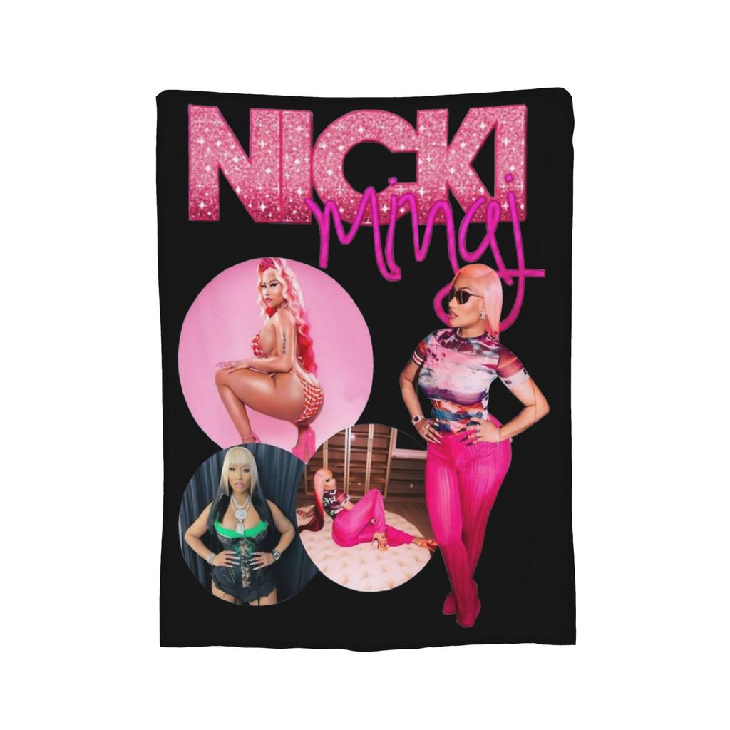 Пледы Nicki Minaj Флисовый Текстиль Декор Многофункциональные Ультра-Мягкие Пледы для Кровати Автомобиля Одеяло