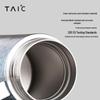 TAIC TBGB-T450 Pure Titanium Insulated Tea Mug with Handle and Filter, 450ml