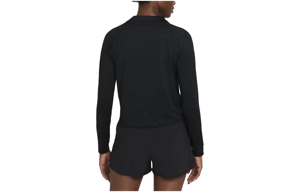 Nike Long Sleeved T Shirt Women's Black Set in Shoulder CV4698-010