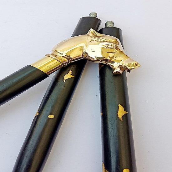 Horse Head Cane Wooden Walking Stick For Men And Women