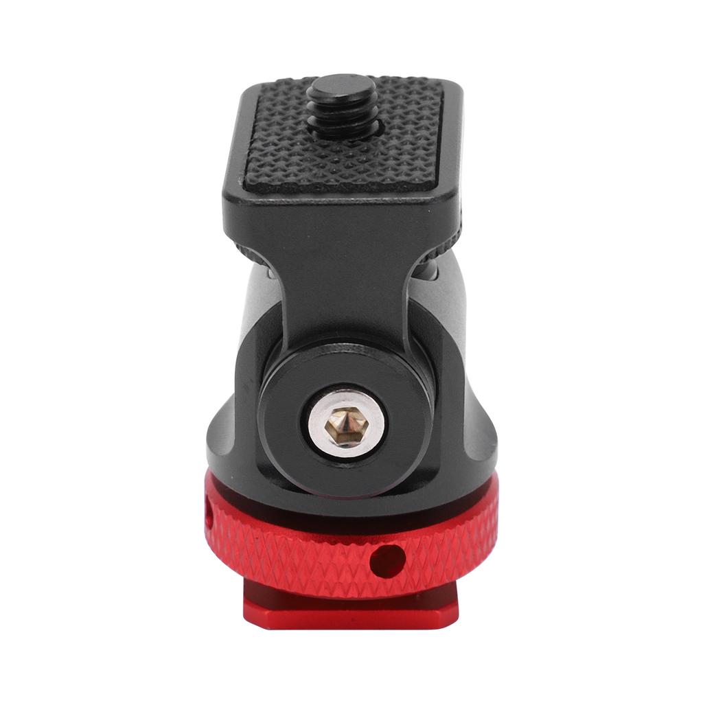 Мини Шаровая Головка Штатива из Алюминиевого Сплава Адаптер Холодного Башмака Винт 1/4 Дюйма для Зеркальной КамерыКрасный