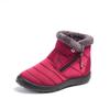 35-43 Women's Warm and Waterproof Cotton Shoes Nylon Snow Boots Winter Ankle Boots Non-slip Short Boots
