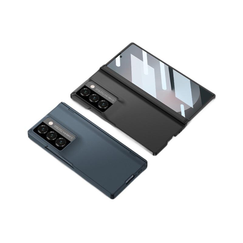 Чехол для телефона Samsung Z Fold6: Складная защитная пленка для экрана со встроенной магнитной застежкой и полной защитой камеры в минималистичном стиле