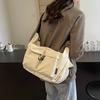 Women's Large Capacity Nylon Crossbody Bag Multibag Shoulder Bag Monochromatic Zipper Elegant Bags
