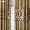 1PC LOZUJOJU 40-70% Blackout European Style Versatile Luxury Jacquard Ring Type Sheer Curtains for Living Room Bedroom Home Decor