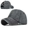 Women Baseball Caps Vintage Washed Cotton Baseball Hat Pony Adjustable Snapback Hat Casual Sun Hat