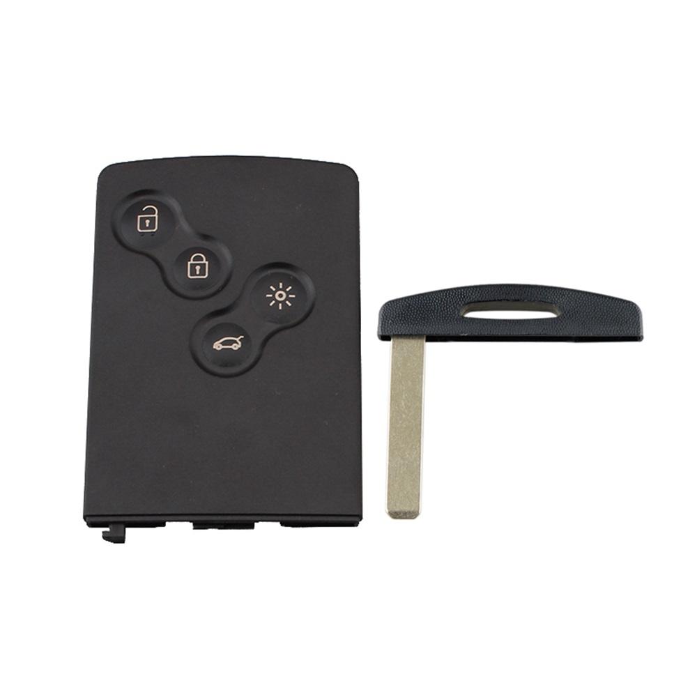 RENAULT CLIO 4 и CAPTUR 4A hitag AES пустой пульт дистанционного управления Ключ-карта Keyless go для программирования