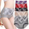 5Pcs High Waist Women Underwear Panties Cotton Breathable Panties Female Briefs Plus Size Intimates