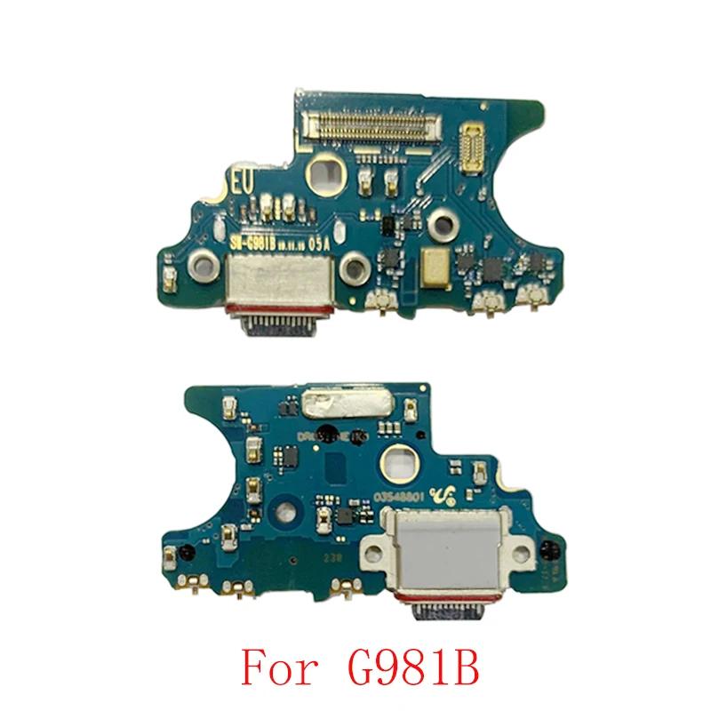 Плата разъема USB-порта зарядки Шлейф для Samsung S20 5G G981B S20 Plus 5G G986U G986B S20 Ultra 5G G988U G988N