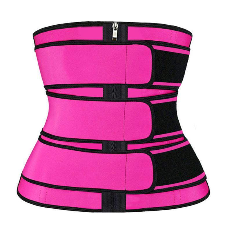 Women Fitness Belly Control Belt Fat Burning Sweat Suits Abdominal Shaping Belt Gym Sports Slimming Sauna Waist Support Trainer
