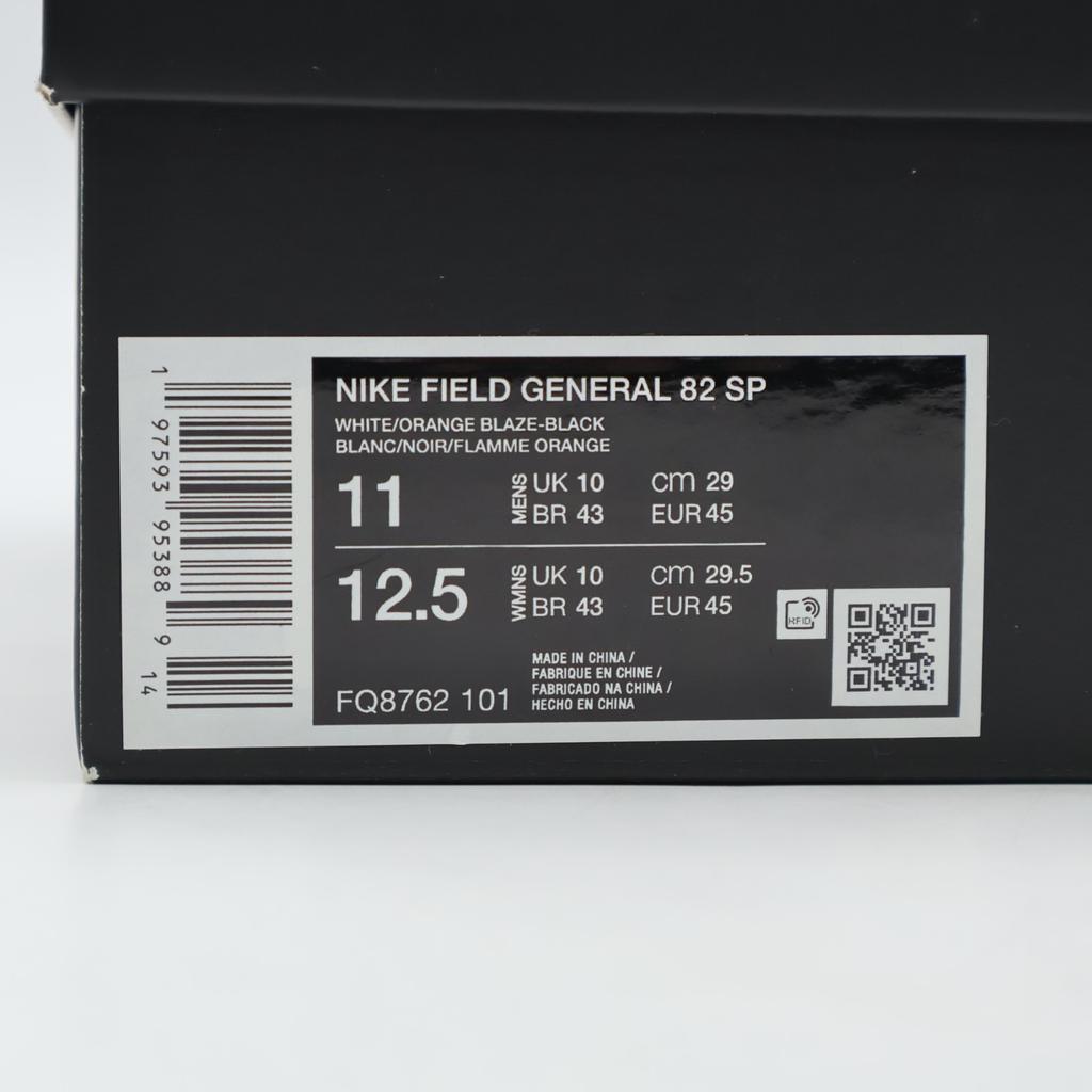 FQ8762-101 Nike Field General '82 SP Белый и Оранжевый Блейз (Мужской)