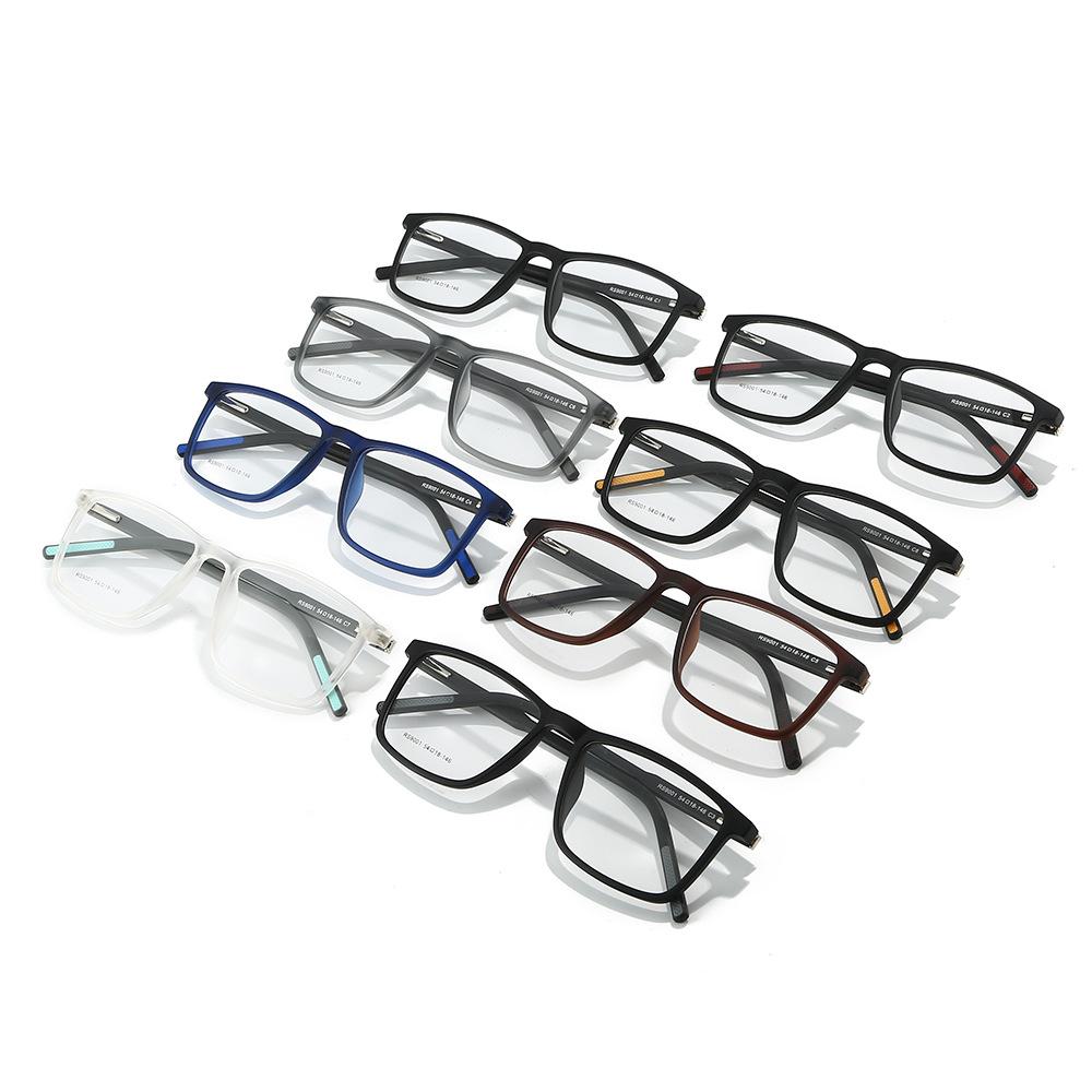 New flat glasses, fashion trend TR glasses, outdoor sports cycling glasses frame high definition can be matched with myopia
