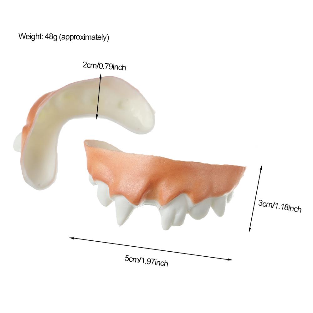 12 шт. Розыгрыш Креативное украшение на Хэллоуин Зуб Игрушка Гнилые зубы Ужасные игрушки Пакеты для вечеринки