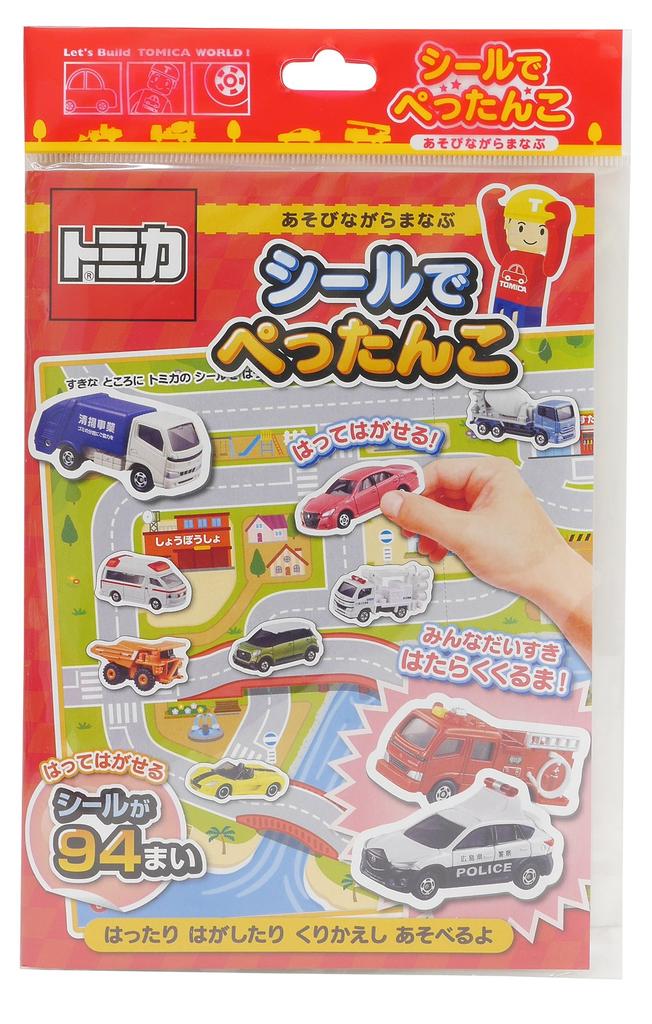 Gincho Sangyo Ginpo Flat Sticker Tomica TT-SPTF