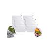 Sac réutilisable - Ensemble de 6 sacs - Fermeture autobloquante - Matériau PET
