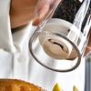 Pepper Grinder Transparent Thickness Adjustable 6/8 Inches Handheld Manual Spice Masher Salt Shaker Kitchen Gadget