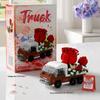 Mini Flower Building Blocks: Preserved Flower Stems for Kids' Crafts & Gifts - Perfect for Valentine's & Teacher's Day.