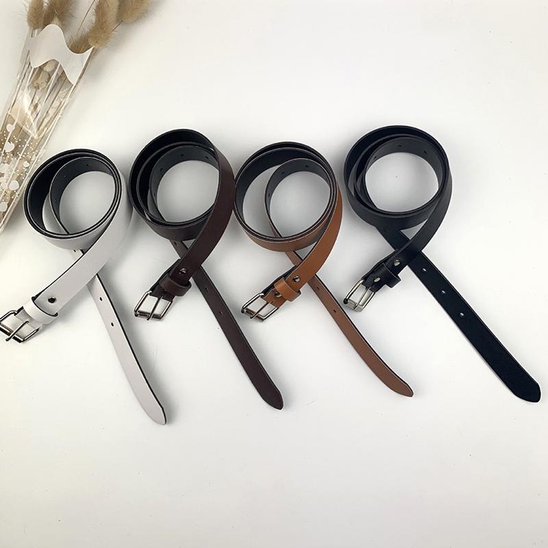 1 шт. 100 см кожаный ремень модные ремни с металлической пряжкой пояс брюки декоративный ремень аксессуары для одежды