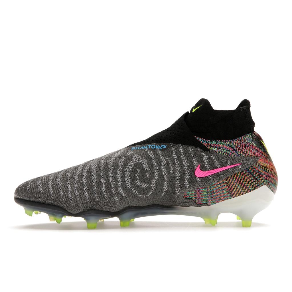 Nike Phantom GX Elite Gripknit DF Fusion FG Link Pack Кроссовки унисекс Черный Белый Синий-Свечение DV6973-071