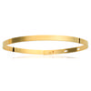 [N2885] - Gold Plated Bracelet 'Cleopatra' Golden - 56 Mm 4 Mm