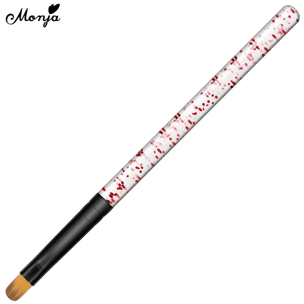 1 шт., кисть для дизайна ногтей, акриловая ручка, УФ-гель-лак, полиудлинитель, наращивание базового покрытия, рисунок, ручка для рисования, инструмент для дизайна маникюра «сделай сам»