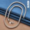 925 Sterling Silver 8mm Necklace Fashionable Wedding Jewelry
