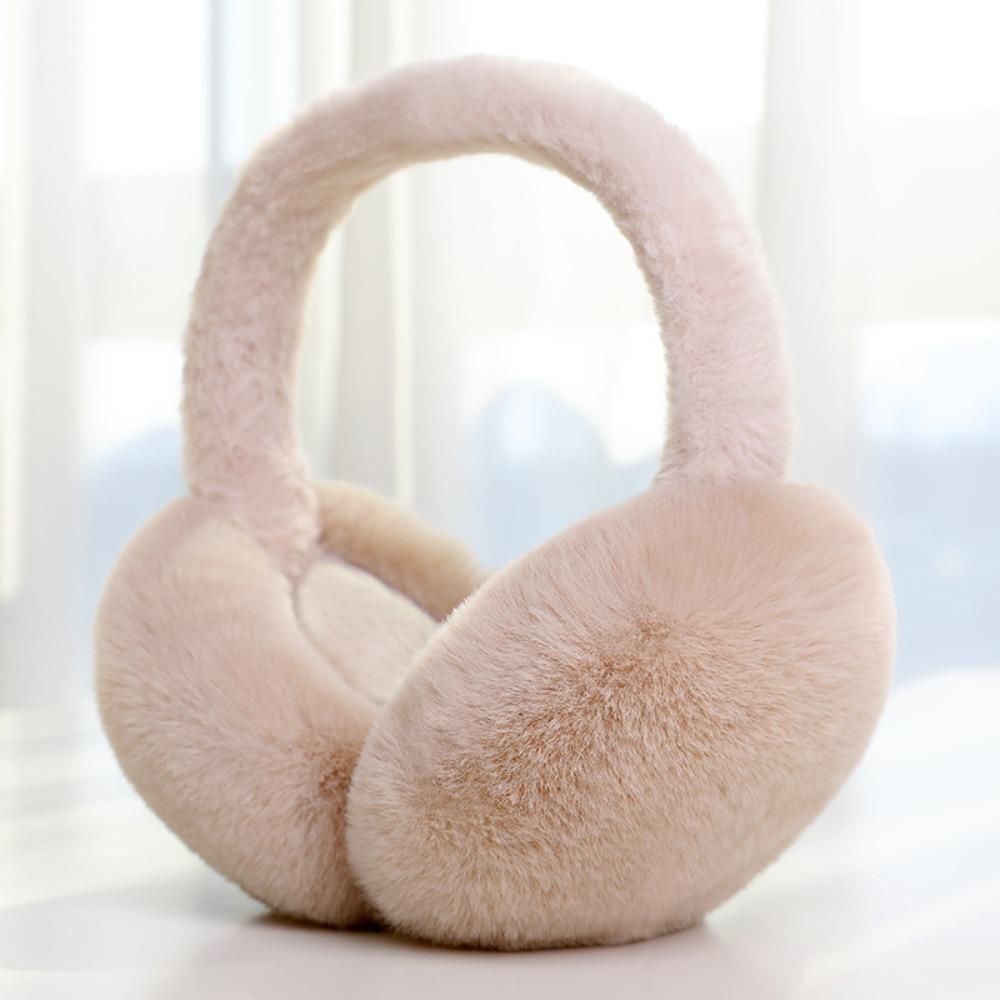 Colorful Soft Plush Ear Warmer Winter Earmuffs Fashion Women Men Ear Cover Ear-Muffs Outdoor Cold Protection Folding Earflap