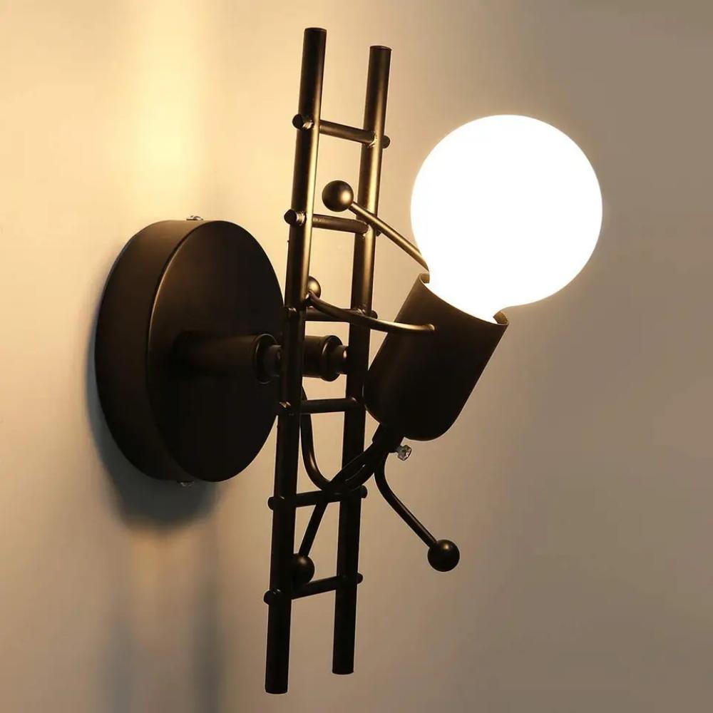Cartoon Wall Lamp Led Indoor Aisle Lighting Lamp Modern Living Room Bedroom Bedside Children's Room Living Room Decoration Lamps