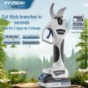Электрические секаторы Hyundai: Бесщеточный, Высокомощный, Литиевый Аккумулятор для Плодовых Деревьев