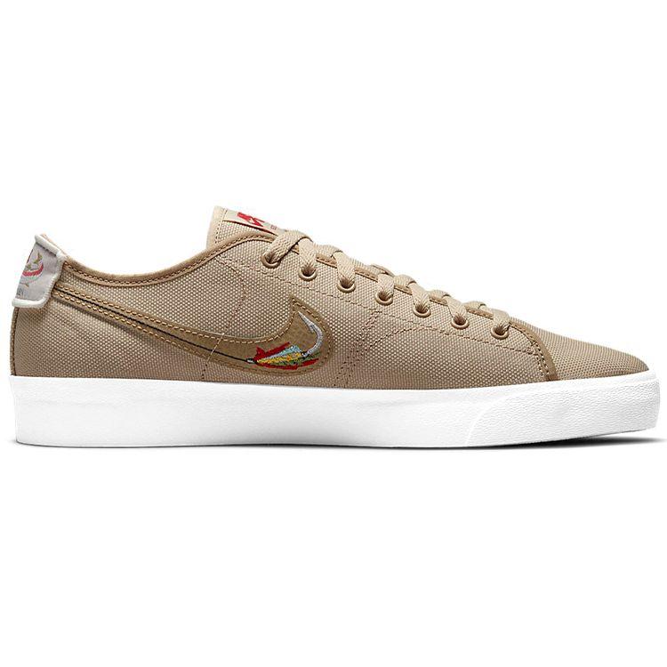 Daan Van Der Linden x Nike Blazer Court SB Grain Унисекс Кроссовки Коричневый Светло-бежевый Парусный CZ5605-201