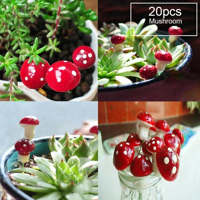 Мини-фигурка для творчества, изгиб моста, домика, гриба, забора, фигурка для творчества, горшок для растений, садовое украшение, миниатюрный декор для сада «Сделай сам»