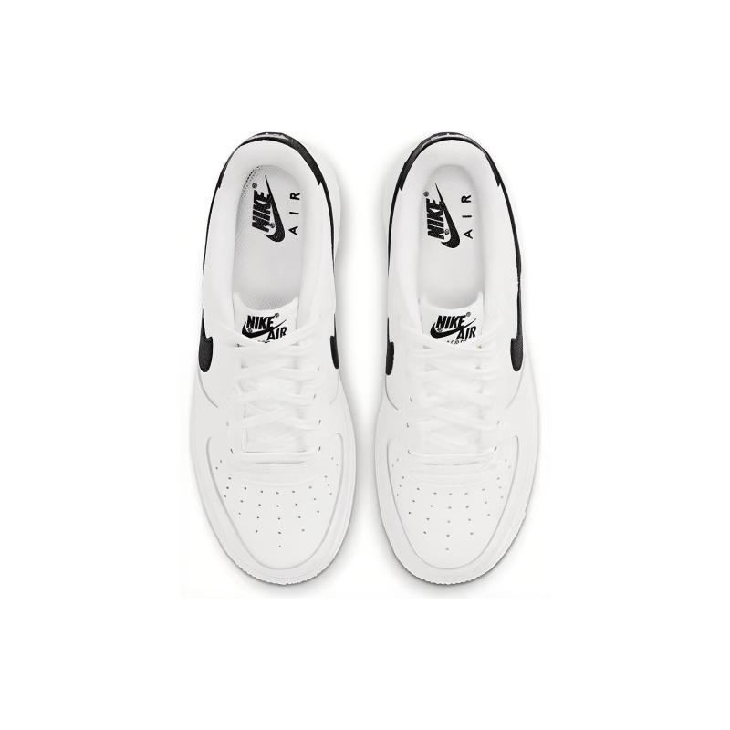 Nike Кроссовки Air Force 1 Low Белые Черные GS CT3839-100