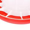 Red Reusable Chicken Water Poultry Handle Farm Supplies Feeders Feed Bucket Poultry Tool