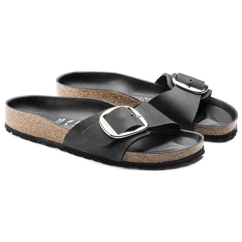Birkenstock Верхний слой Коровья кожа Повседневные Удобные Модные Сандалии Женские сандалии Черный 1006522