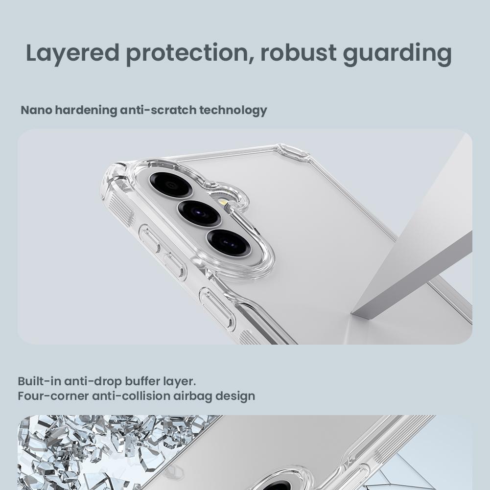 NILLKIN Чехол для Samsung Galaxy A57 Природа ТПУ Прозрачный Мягкий Силиконовый Чехол Прозрачный Чехол
