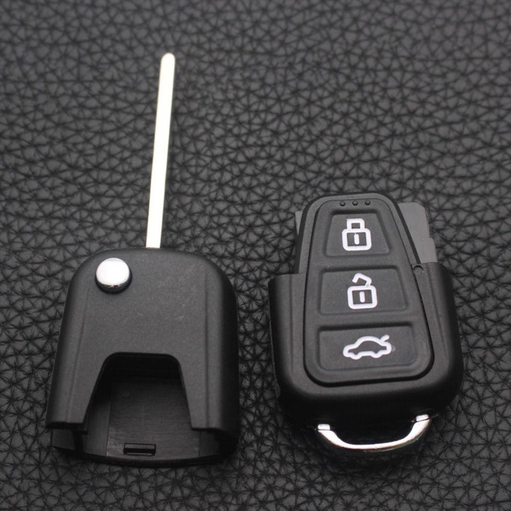 Uncut Blade Car Key Shell 3 Buttons Key Cover Car Accessories Remote Case Fob for Lifan X60 X50