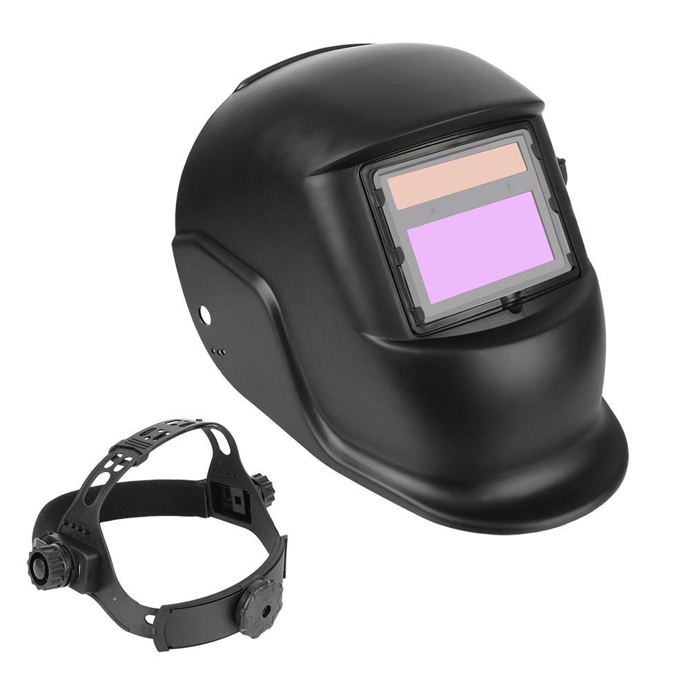 Автоматическая затемняющая сварочная маска для дуговой сварки Grind Cut Маска сварщика на солнечной энергии True Color Lens Large View сварочный шлем