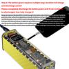 PD65W Box для хранения аккумуляторов 8 ячеек 18650 DIY Корпус Power Bank Комплект Цифровой дисплей USB Type C Быстрая зарядка Держатель аккумулятора Корпус