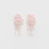 FANTASTIC PLANET pink bubble beads earrings