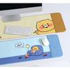 Kakao Friends Коврик для мыши CS с двойной беспроводной зарядкой, 1 шт., Hello Chunsik, лучший персонаж Кореи