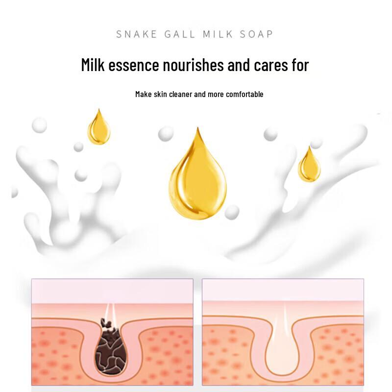 Longliqi Milk Nourishing Bar Soap 5-Pack