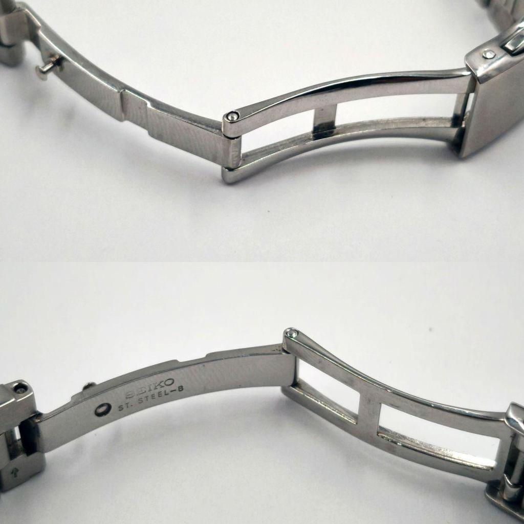 [USED] Working Seiko Lucia Square Watch with 8 Batteries and Genuine Strap