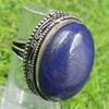 Lapis Lazuli Gemstone 925 Sterling Silver Plated Antique Vintage Ring US SZ 8 Jewelry AVRF86