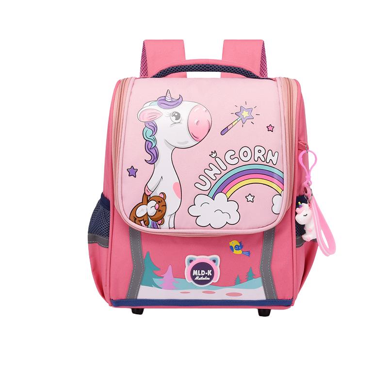 2024 Новая модная маленькая школьная сумка с космическим космонавтом, многослойная водонепроницаемая детская школьная сумка большой емкости с принтом, рюкзак