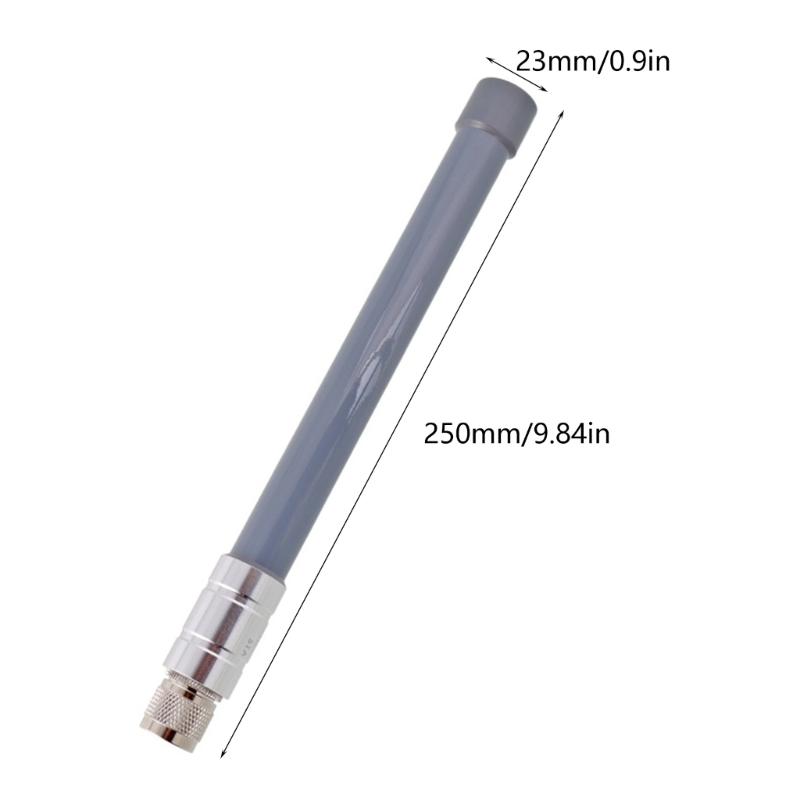 High Frequency 2.4G Fiberglass Antennas N J Plugs 25cm for Wireless Devices Omnidirectional Antennas