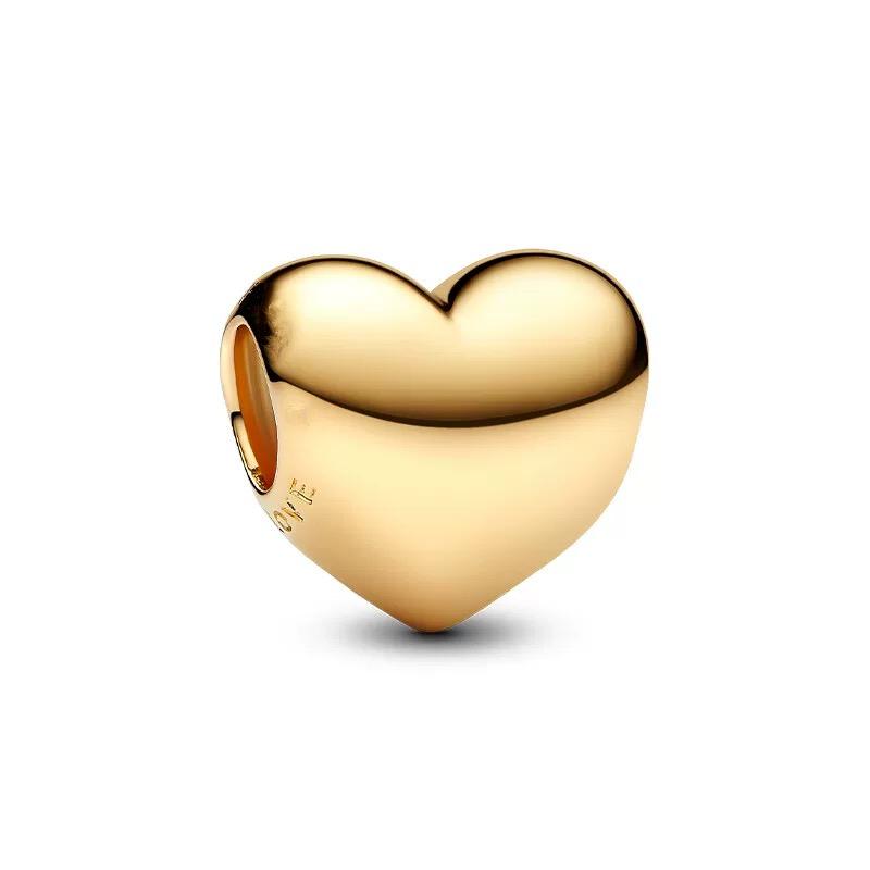 Gold Plated Sparkling Family Tree Charm Bead Fit Original Bracelet Fine Jewelry Cherry Blossom Love Letter Envelope Dangle