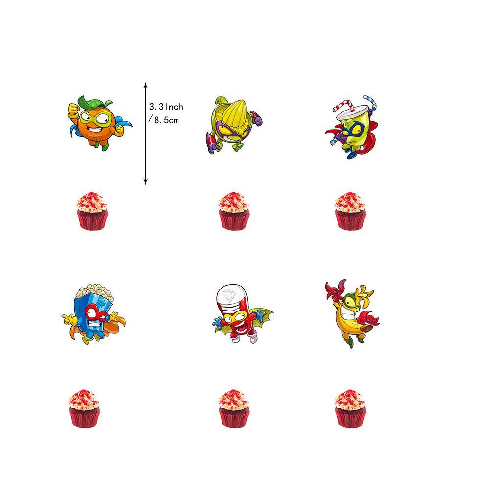 Набор воздушных шаров для украшения дня рождения Superthings, 30 шт., с баннером, топперами для торта